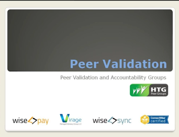 Wise-Sync Learning: Workshop 3 - Peer Validation