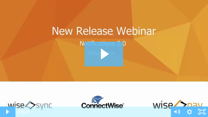 Wise-Pay Feature Release Webinar - 29 March 2018 - Recap