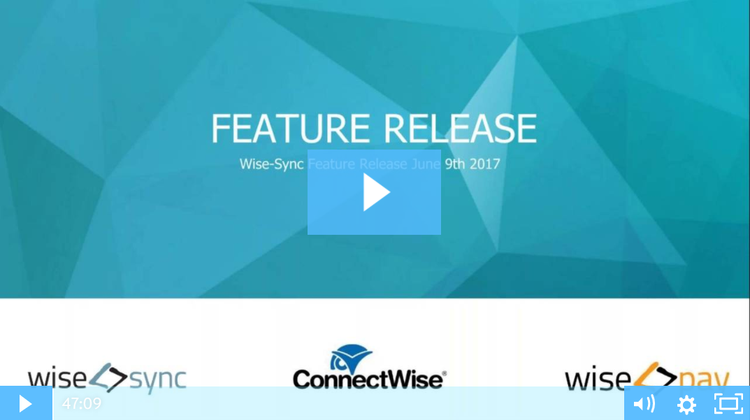 Wise-Sync & Wise-Pay Release - Recap